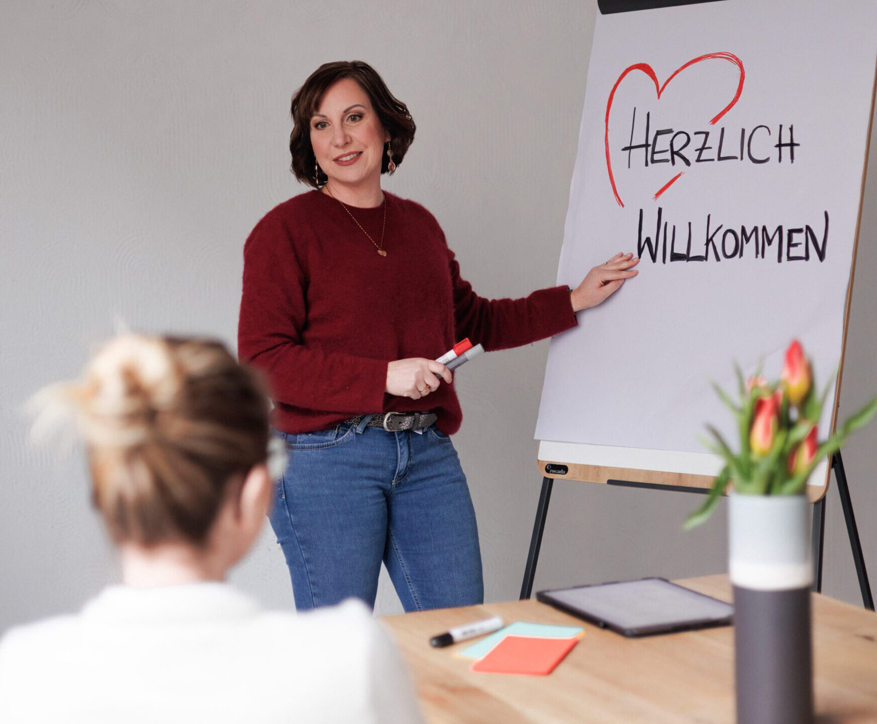 Karrierepilotin Stephanie Müller: HR-Beratung aus Leipzig Team-Trainings